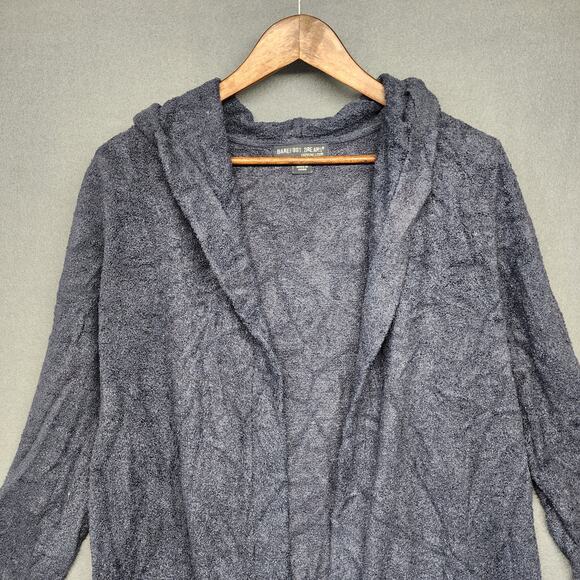 Barefoot Dreams Cardigan Duster Womens XS/S Blue Cozychic Lite Pockets Soft Cozy - Picture 10 of 13